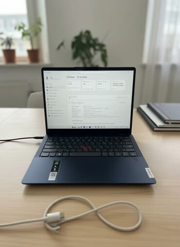 Ноутбук, Lenovo, 8 ГБ ОЗУ, AMD Ryzen 5, 15.6 ", Б/у, Для работы, учебы, память SSD