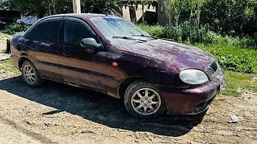 урус машина: Daewoo Lanos: 2010 г., 1.3 л, Кол менен иштөөчү, Бензин, Седан — 2