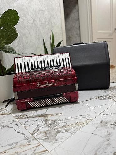 meteor: Аккордеон Royal Standard Meteor, красный перламутровый корпус — 1