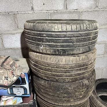Шиналар жана дисктер: Летние шины 235/50 R18 101W XL Комплект среднее состояние за 5000 сом — 1