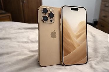 iphone xs max osh: IPhone 16 Pro Max, Б/у, 256 ГБ, Desert Titanium, Защитное стекло, Чехол, 90 % — 3