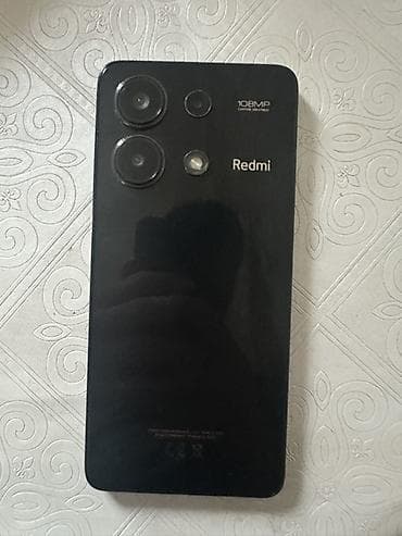 Redmi, Redmi Note 13, Б/у, 128 ГБ, цвет - Черный, 2 SIM at lalafo.kg Redmi, Redmi Note 13, Б/у, 128 ГБ, цвет - Черный, 2 SIM