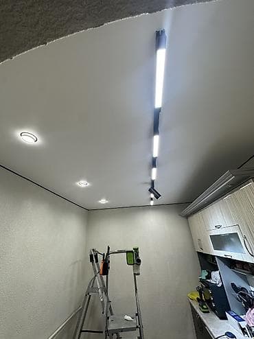 full construction: Натяжной потолок Глянцевое, Матовое, 3D потолки Гарантия, Бесплатная консультация, Бесплатный замер — 5