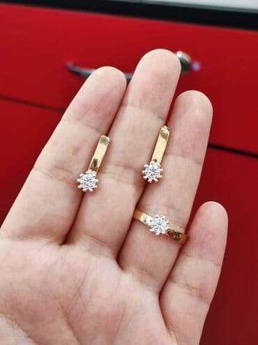 свадебные платья от производителя: Набор украшений, Проба 925, Женские, Новый — 4