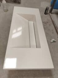 кухонный раковины: Ванна үчүн раковина, Материалы: Жасалма таш — 4