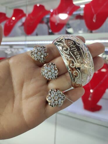 эксклюзивные свадебные пригласительные: Серебро 925 напыление золото Серебряный Набор + Билерик с надписями — 2