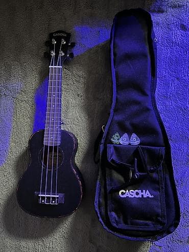 копьё: Продаю Укулеле CASCHA сопрано + комплект аксессуаров так как поиграла — 1