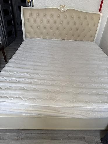 двух спальный: Матрас на двух спальную кровать б/у.Размер 0.Высота 20 см — 1
