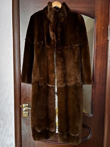 Новая норковая шуба. Мех в люксовом качестве. Подойдёт на размер S-M at lalafo.kg Новая норковая шуба. Мех в люксовом качестве. Подойдёт на размер S-M