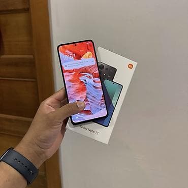 aiphone 7: Redmi, Redmi Note 13, Б/у, 256 ГБ, цвет - Черный, 1 SIM, 2 SIM, eSIM — 2