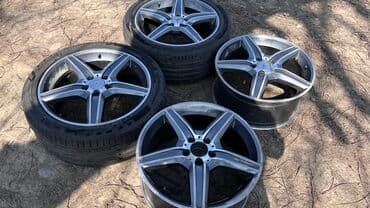 зимние шины на ниву 21214: Шины 255 / 40 / R 19, Лето, Б/у, Комплект, Легковые, Германия, Bridgestone — 7