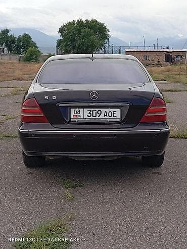 авто 10 регион: Mercedes-Benz S-Class: 2001 г., 4.3 л, Автомат, Бензин, Седан — 8