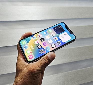 сколько стоит десятый iphone: IPhone X, Б/у, 64 ГБ, Серебристый, Чехол, 68 % — 3