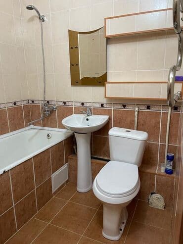 кватира дом: 1 комната, Без подселения, С мебелью полностью — 14