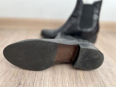 nike react: Ботинки, 37, Gino Rossi, Б/у, цвет - Черный, Самовывоз — 2