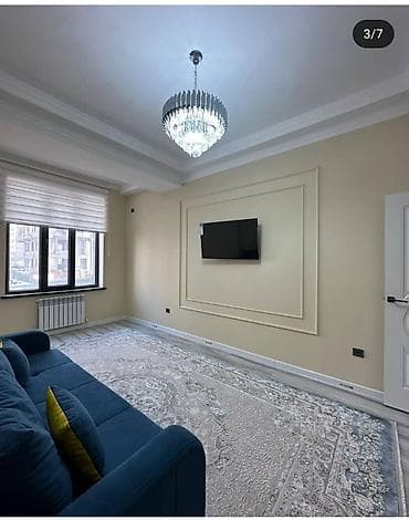 Комнаты: 1 комната, 47 м², Элитка, 2 этаж, Евроремонт — 4