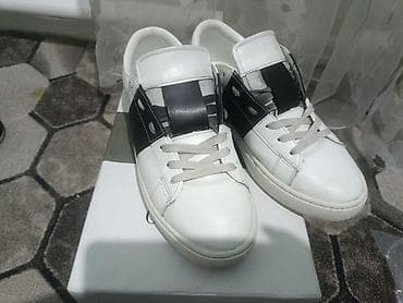 обувь зима женская: Кеды Valentino Garavani Rockstud Untitled - Модель: низкие кеды с — 2