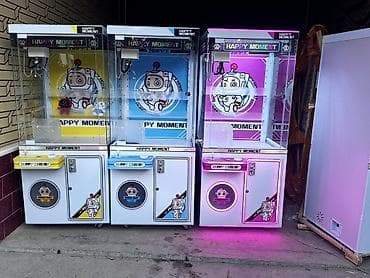 носочный цех: Игровые автоматы «HAPPY MOMENT» — кран-машины (claw machine) с яркой — 1