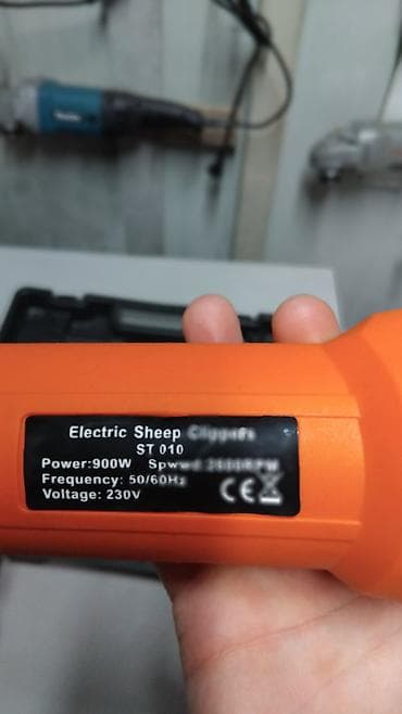 драбилка мотор: Электрическая машинка для стрижки овец ST-010 Новая Полный комплект — 4