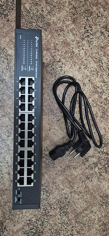 Техника жана электроника: Коммутатор TP-Link TL-SG1024D. состояния нового 1 штук цена — 2