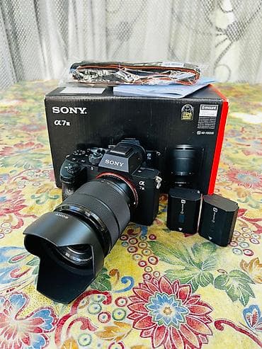 Техника жана электроника: Полноформатная беззеркальная камера Sony α7 III (ILCE‑7M3) с байонетом — 1