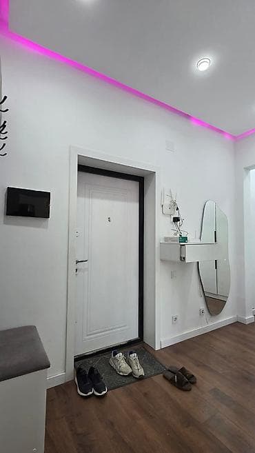 Недвижимость: 2 комнаты, 44 м², Асанбай мкр Элитка, 9 этаж, Евроремонт — 9