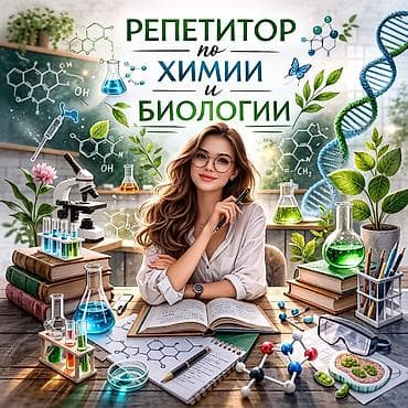Тил курстары: Репетитор Биология, Химия — 1