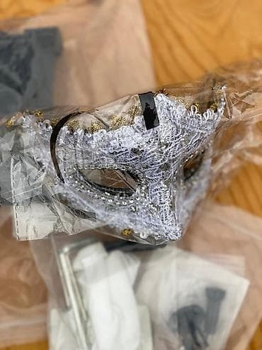 Светящаяся маска для карнавала/вечеринок с пультом управления