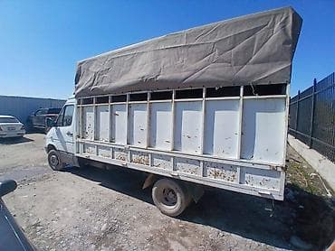 военный тент: Легкий грузовик, Mercedes-Benz, Стандарт, 3 т, Б/у — 3