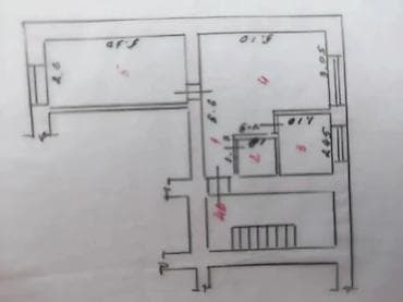 в центре: 2 комнаты, 42 м², Сталинка, Цокольный этаж этаж, Старый ремонт — 8
