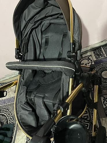 Балдардын кийим-кечелери жана бут кийимдери: Балдар арабасы, түсү - Кара, Колдонулган — 5