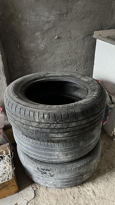 5 100 р 15: Шины 215 / 60 / R 16, Лето, Б/у, Комплект, Япония, GoodYear — 1