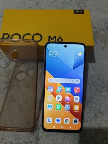 андройд для авто: Poco M6, Новый, 256 ГБ, цвет - Серебристый, 2 SIM — 3