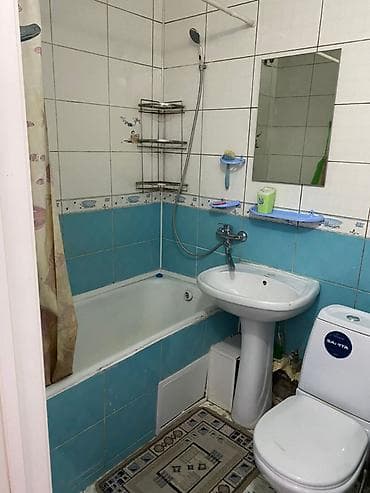 Квартиры: 3 комнаты, 58 м², Аламединский рынок / базар 104 серия, 4 этаж, Косметический ремонт — 5