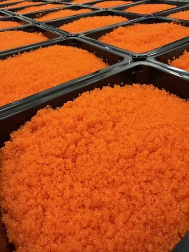 рыбий: Тобико имитированная GREEN FISH — профессиональная начинка и украшение — 2