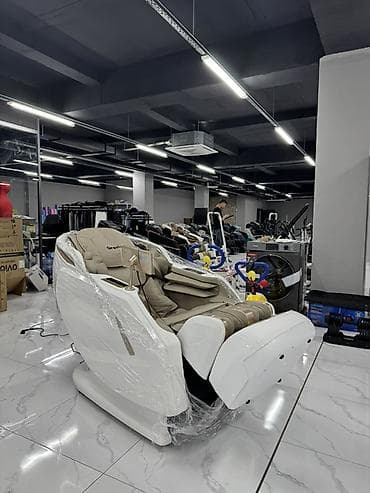 масажный кресло: Массажное кресло, Новый, В рассрочку, Бесплатная доставка, цвет - Белый — 3