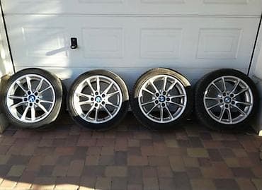 r16 4100: Колеса в сборе 215 / 60 / R 16, Зима, Б/у, Комплект, Легковые, Литые, отверстий - 5 — 4