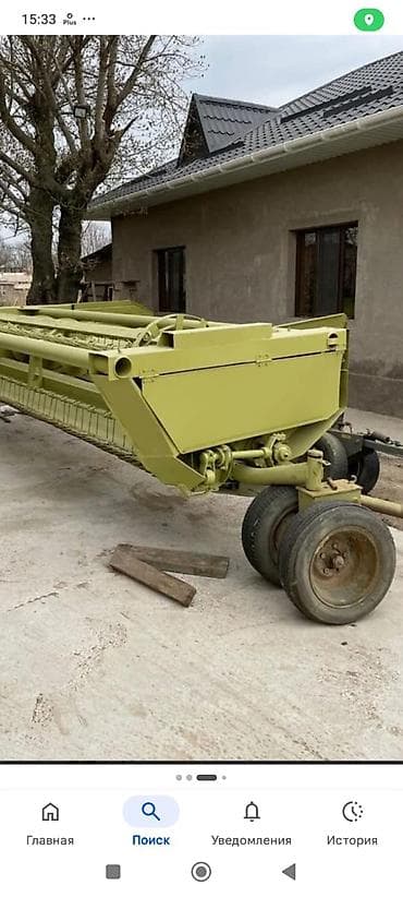 Продается тележка для транспортировки жатки к сенокосилке Е-302
