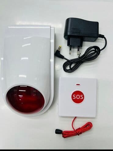 arduino gsm сигнализация: Аварийная тревожная кнопка с сиреной WL-106AW важный элемент — 1