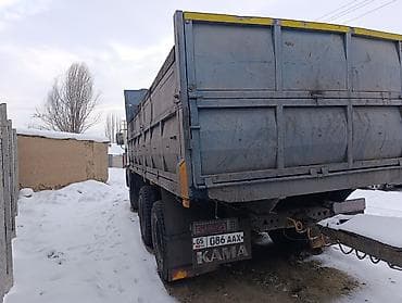 на грузовое авто: Тягач, Камаз, 1989 г., Бортовой — 3