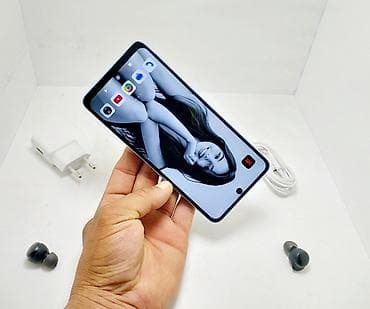 redm: Redmi, Redmi Note 13, Б/у, 128 ГБ, цвет - Голубой, 1 SIM, 2 SIM — 3