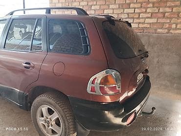 Hyundai Santa Fe: 2002 г., Автомат, Бензин, Кроссовер — 3