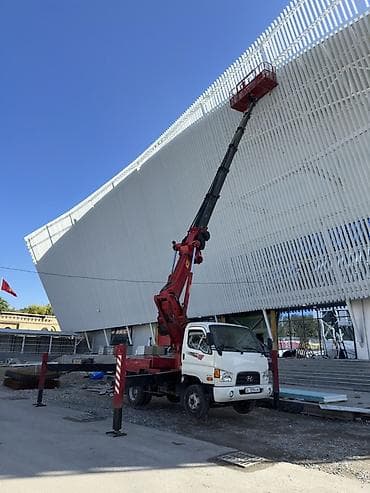 Автовышка на шасси Hyundai – услуги высотных работ. - Тип