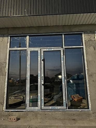 Буюртмага терезелер: Алюминиевые и ПВХ светопрозрачные конструкции под ключ - Витражные — 1