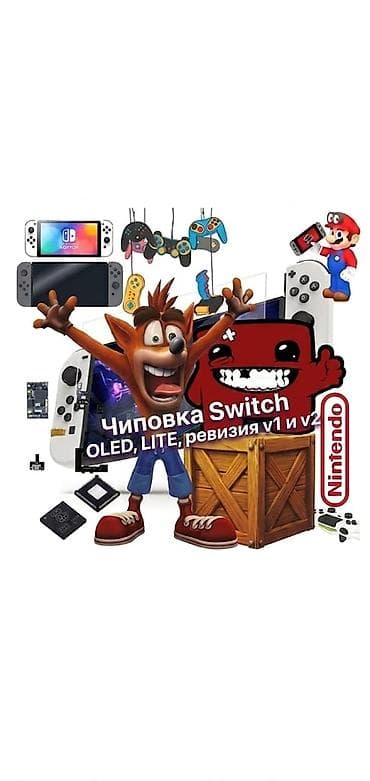 Чиповка прошивка запись игр nintendo switch,switch lite, oled v1 и v2 at lalafo.kg Чиповка прошивка запись игр nintendo switch,switch lite, oled v1 и v2