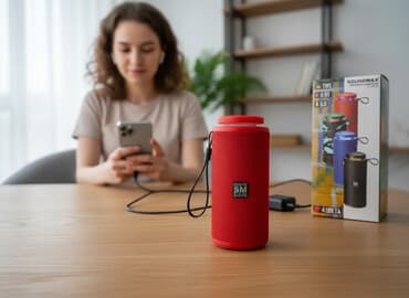 ipod nano: Продаю новую в упаковке портативную аудиосистему саунтрах с зарядной — 1