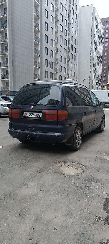 mercedes benz e class 210: Volkswagen Sharan: 1998 г., Минивэн — 3