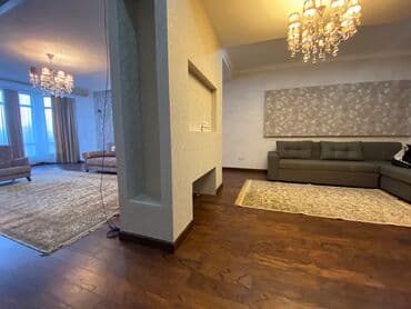 квартира снять на долгий срок бишкек: 3 комнаты, С мебелью полностью — 9