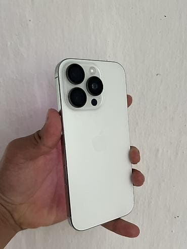 IPhone 16 Pro, Б/у, 256 ГБ, Серебристый, Защитное стекло, Чехол, Кабель, 88 % at lalafo.kg IPhone 16 Pro, Б/у, 256 ГБ, Серебристый, Защитное стекло, Чехол, Кабель, 88 %