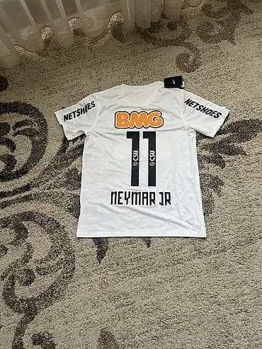 neymar: Футбольная форма Neymar Jr Santos FC😍, бренд Nike, сезон с титульным — 1